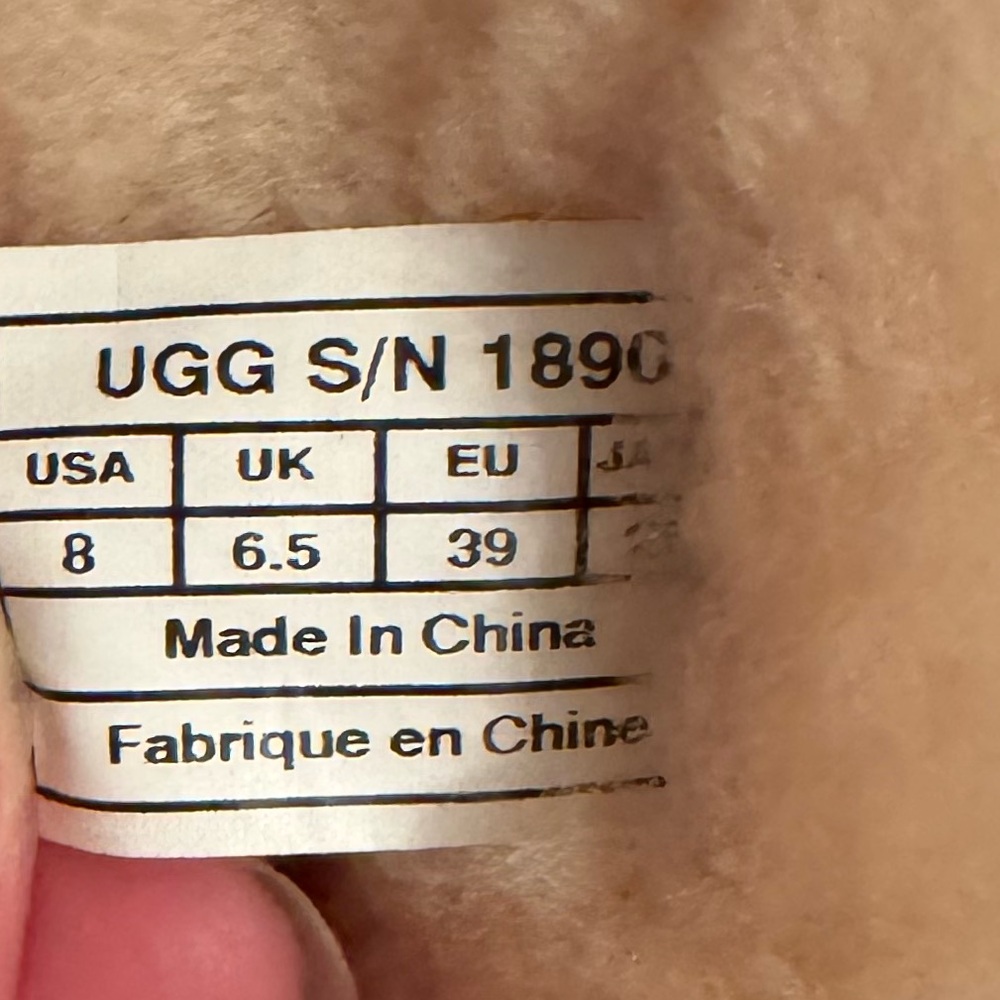 UGG Tall Kenly Boot - Chestnut Size 8 - Picture 7 of 7